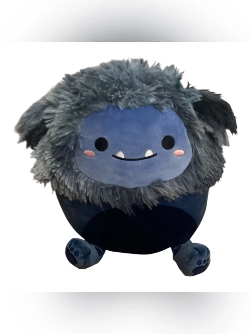 Squishmallows Dani the Navy Blue Bigfoot Plush